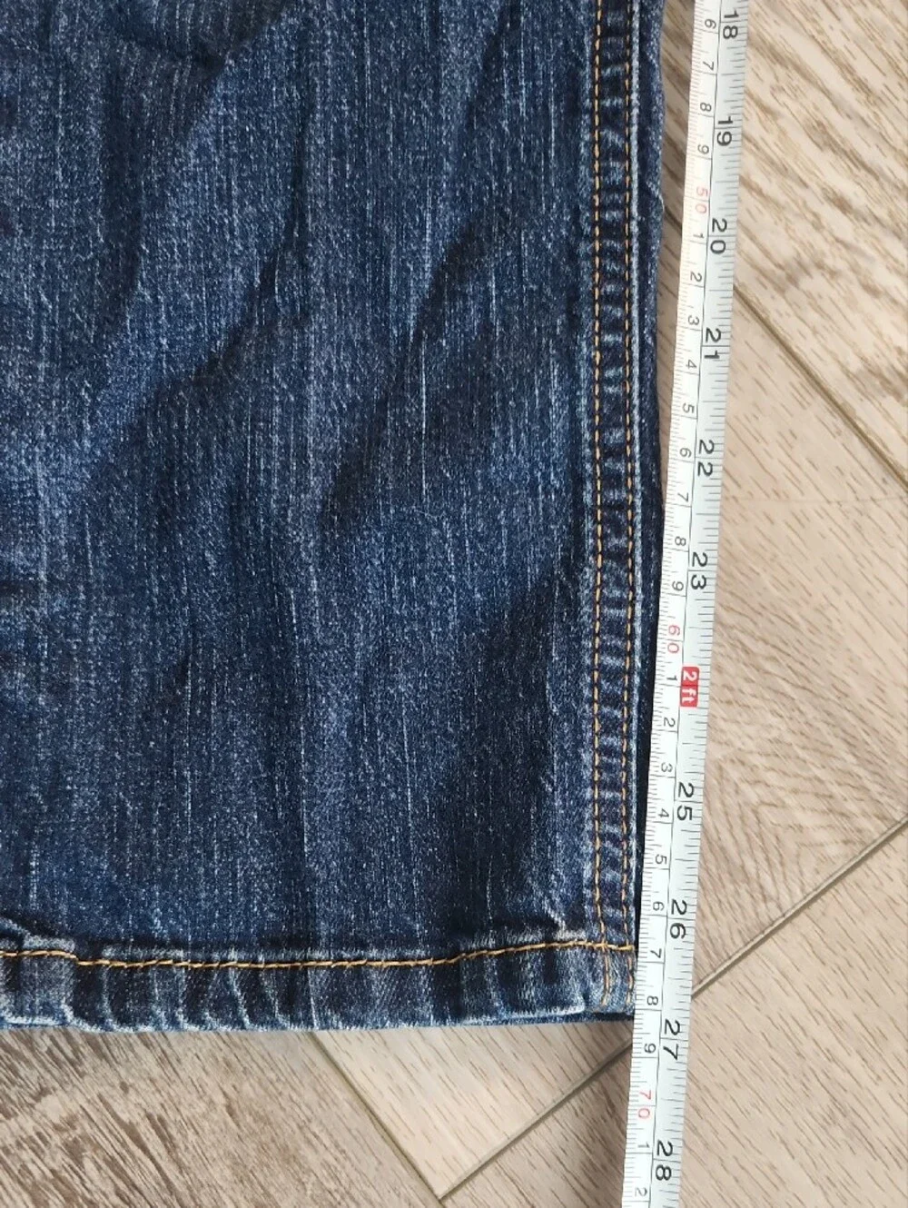 Levi's 541 Slim Straight Jeans in Dark Blue Denim